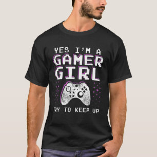 T-shirt Gamer Girl Stuff Cadeaux pour Ados - Funny Video G