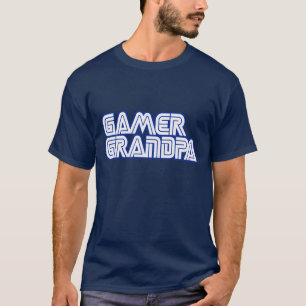 T-shirt Gamer Grand-père