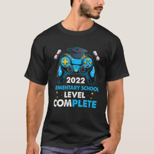 T-shirt Gamer Jeu Élémentaire Niveau Complet Classes