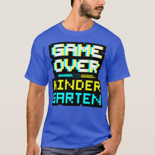 T-shirt Gamer Jeu sur le retour à l'école maternelle