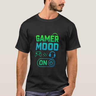T-shirt Gamer Moon allumé