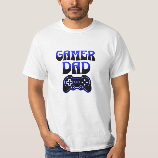 T-shirt Gamer papa (Devant)