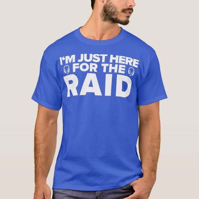 T-shirt Gamer The Raid Funny Gaming (Devant)