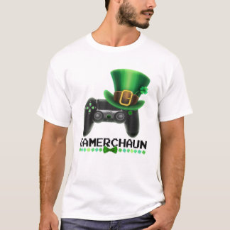 T-shirt Gamerchaun Irish Gaming St Patricks Day For Boys M