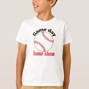 T-shirt Gameshow de baseball