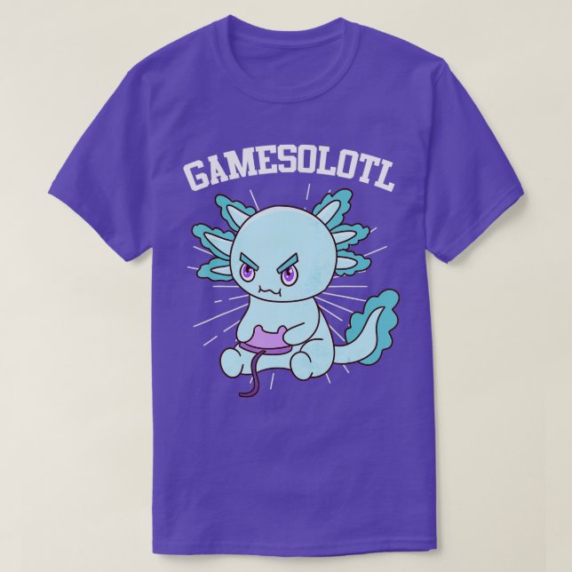 T-shirt Gamesolotl Axolotl - 1 (Design devant)