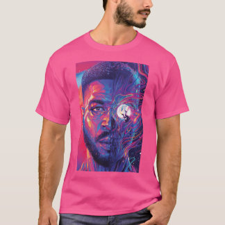 T-shirt Gamin cdi Man Onhe Moonhree IIIhe Élu RapHip hopA