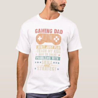 T-shirt Gaming Dad Father Kids Father s