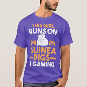 T-shirt Gaming Gamer Guinea Pig 2039