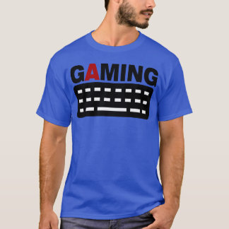 T-shirt gaming keyboard pc gamer boy friend