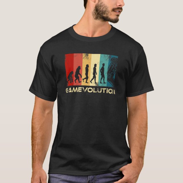T-shirt Gaming Power dominate the virtual battlefield (Devant)