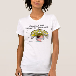 T-shirt gamma de conscience de rayonnement de