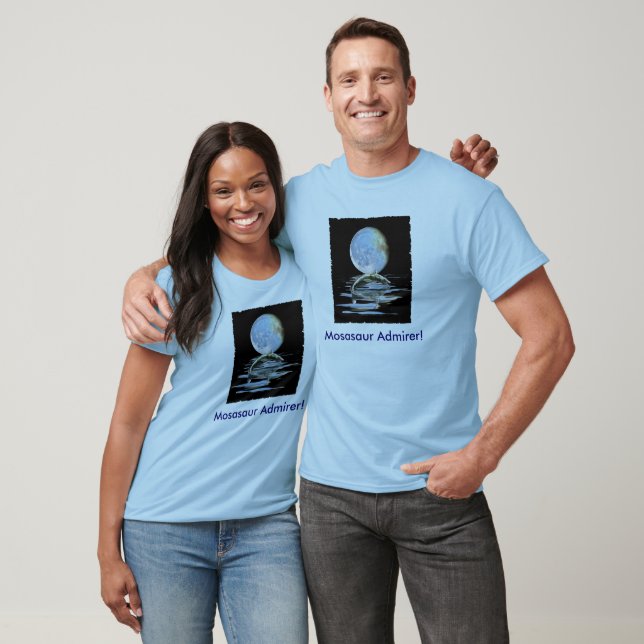 T-shirt Gamme de cadeaux préhistoriques MOSASAUR & MOON (Unisexe)