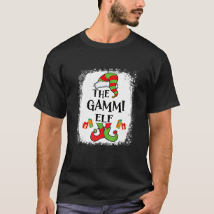 T-shirt Gammi Elf Matching Famille Amusante Noël Party Pa