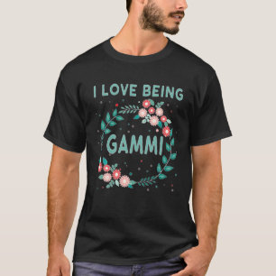 T-shirt GAMMI T Gift Love Being Mother's Day Grand-mère T