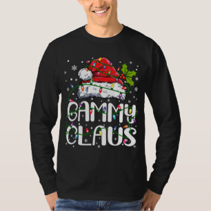 T-shirt Gammy Claus Noël Santa Chapeau Correspondances Fam