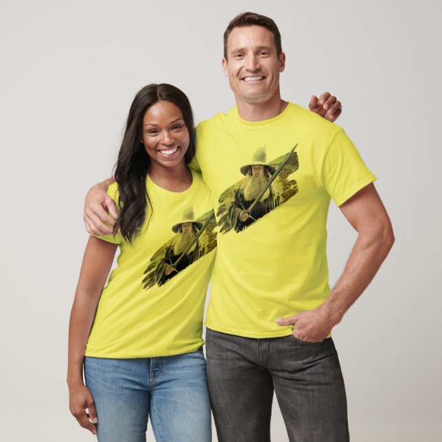 T-shirt Gandalf With Sword Green (Unisexe)