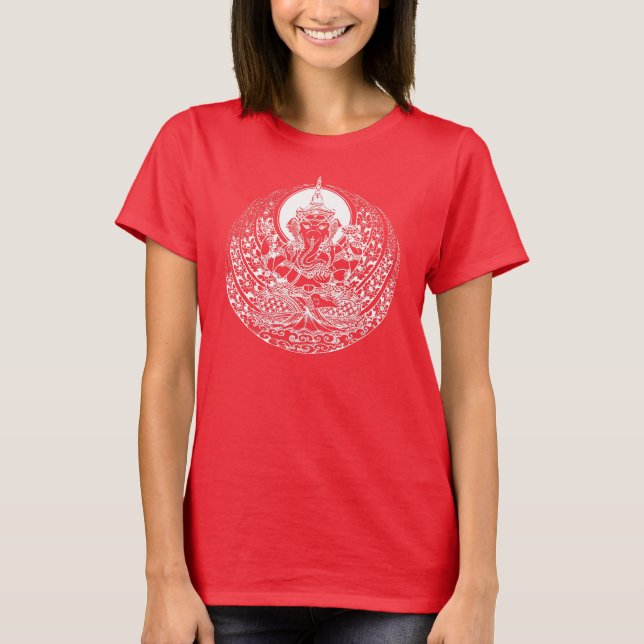 T-shirt Ganesha Yoga Shirt (Devant)