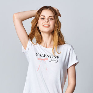 T-Shirt Gang de Galentine Ami Valentine Pink Bow