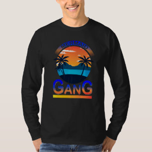 T-shirt Gang de sirène amusant pour femmes enterrement de 