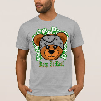 T-shirt Gangsta Bear Chicano Cholo Mexicain Vato Gangster
