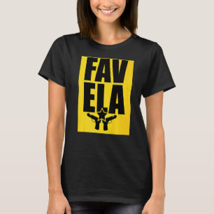 T-shirt Gangsta Favela Original Punk Rock Store