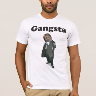 T-shirt Gangsta Hillary Clinton