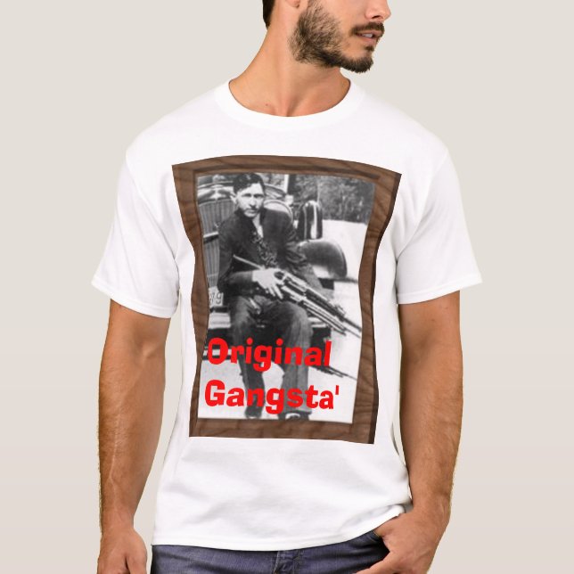 T-shirt Gangsta original (Devant)