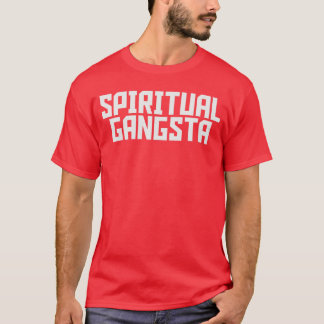 T-shirt Gangsta Spirituel Amateur de Yoga de Méditation Sp