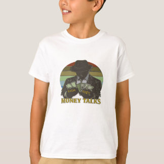 T-shirt Gangster comptant de l'argent
