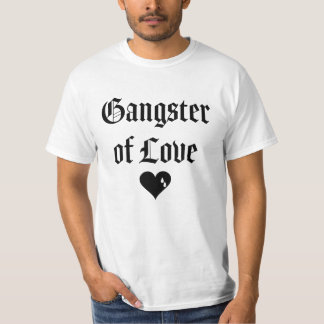T-shirt gangster de l'amour