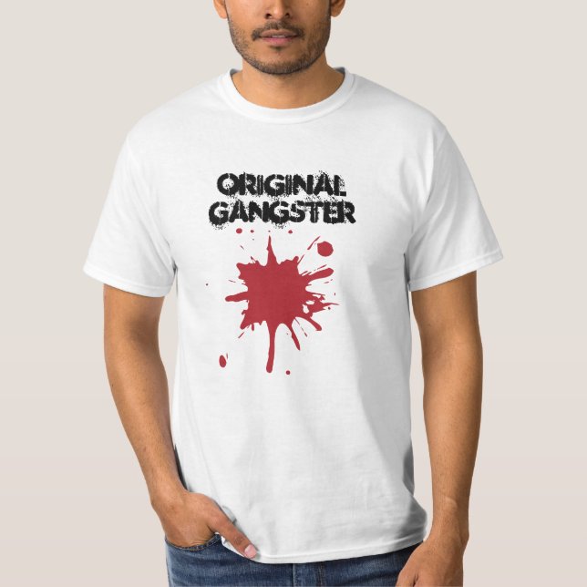 T-shirt Gangster original (Devant)