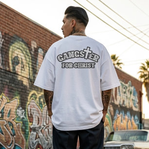 T-shirt Gangster personnalisé pour Christ