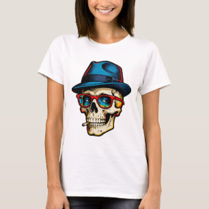 T-shirt Gangster Skully