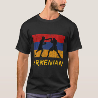 T-shirt Gants de boxe arménienne Arménie Fierté Cadeaux ga