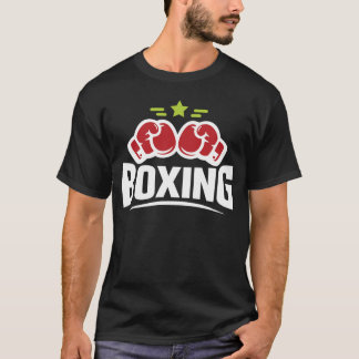 T-shirt Gants de boxe de dessin animé drôle - Bold Sports