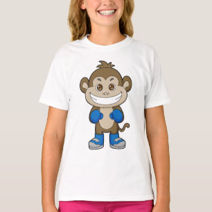 T-shirt Gants de boxe de singe