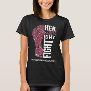 T-shirt Gants de Boxe Hémiplegique Migraine Guerrier