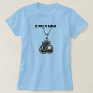 T-shirt gants de boxe, MAMAN de BOXEUR