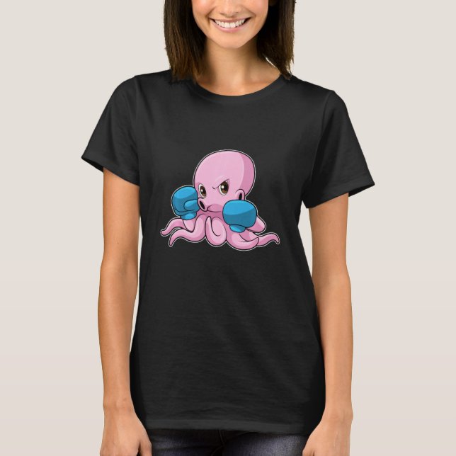 T-shirt Gants de boxe Octopus (Devant)