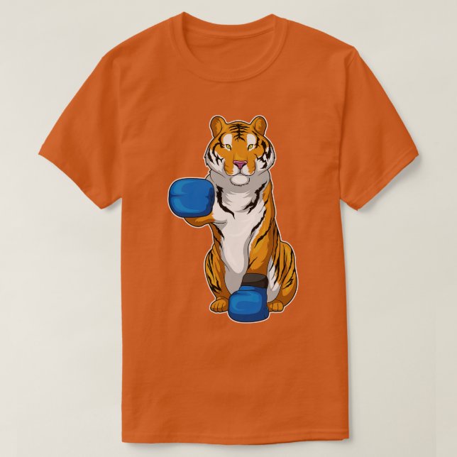 T-shirt Gants de boxe Tiger (Design devant)
