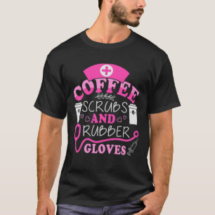 T-shirt Gants de café Gants de jour des infirmières Semain