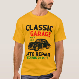 T-shirt garage classique