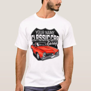 T-shirt Garage de voiture classique convertible personnali