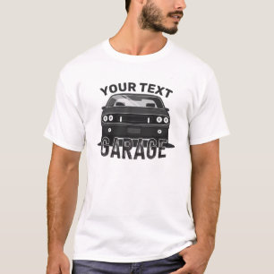 T-shirt Garage de voiture de muscle classique PERSONNALISÉ