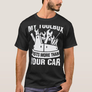T-shirt Garage Ma Boîte À Outils Coûte Plus Que Votre Méca
