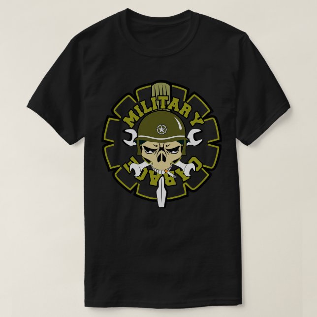 T-shirt Garage militaire 1 (Design devant)