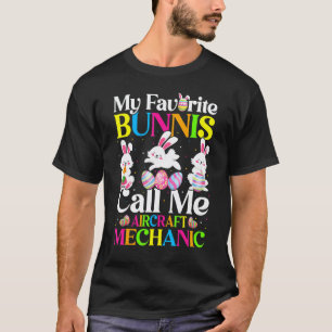 T-shirt Garage Mon Lapin Préféré Appelez-Moi Mécanicien D'