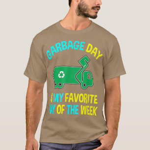 T-shirt Garbage Uniforme Truck Kids Garbage Man Costu