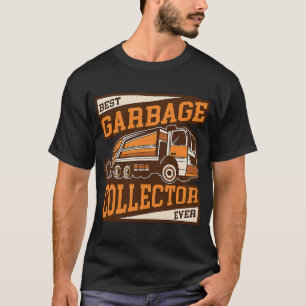 T-shirt Garbageman Nuit Poubelle Chauffeur Garbage Colonne